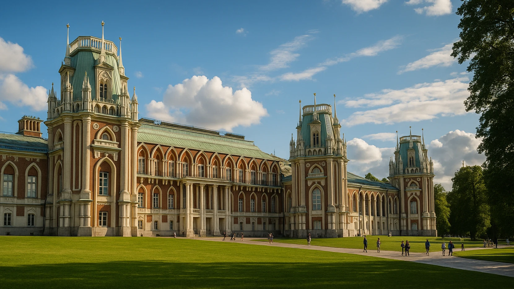 Музей-заповедник «Царицыно» в Москве