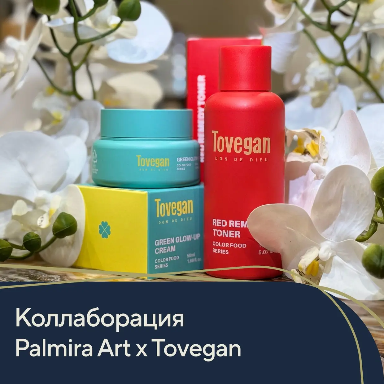 Коллаборация Palmira Art х Tovegan