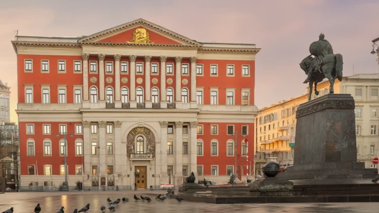 Здание мэрии Москвы на Тверской